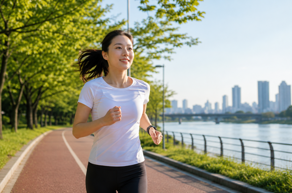12km 달리기